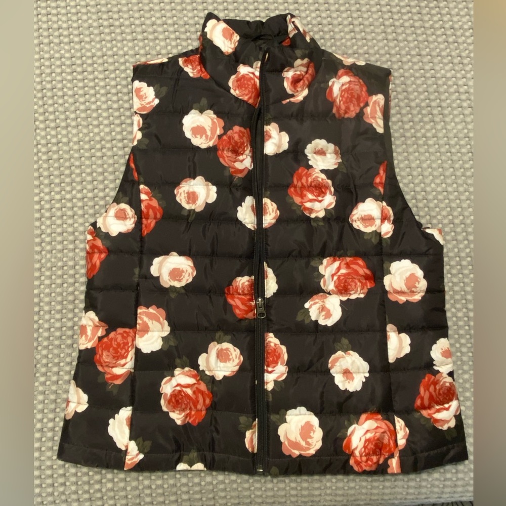 Loft vest, multi color, pockets